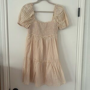 NWT Storia Smocked Mini Dress from Red Dress Boutique
